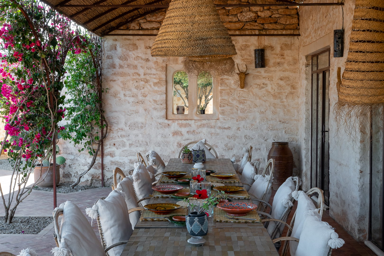Les maisons CAB Essaouira – Salon exterieur